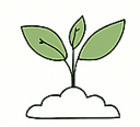 Illustrated 'Find Your Perfect Houseplant' quiz invitation showing diverse home settings with plants