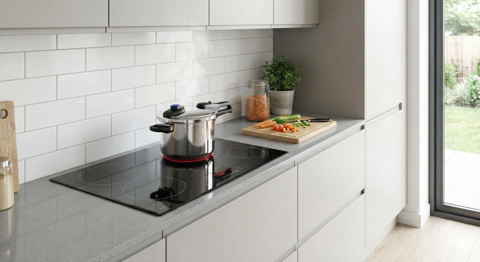 Efficient stovetop cooking to reduce electricity use